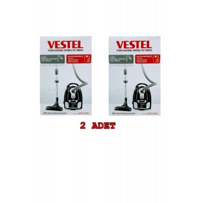 VESTEL Poyraz A7500 Elektrikli Süpürge Orijinal  Toz Torbası 2 Kutu
